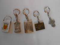 Vários porta chaves antigos para colecionadores