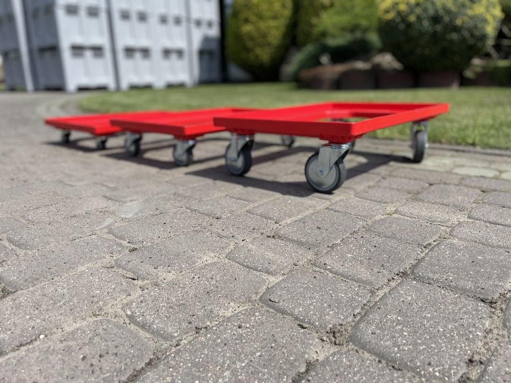 Wózek transportowy NOWE z ABS  410x610mm do skrzynek
