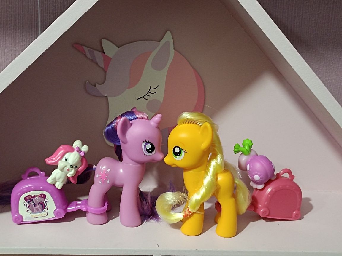 My Little Pony komplet Traveling Mane 6 G4 Hasbro MLP unikat