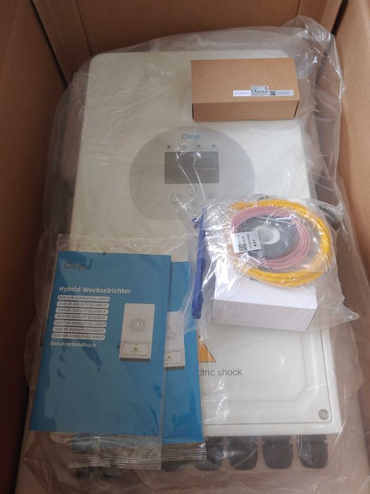 Гібридний інвертор Deye 8kW SUN-8K-SG05LP1-EU-AM2-P 48В, 2 MPPT