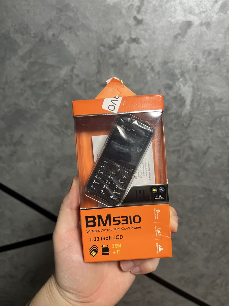 Міні телефон на 3 сім карти servo bm5310