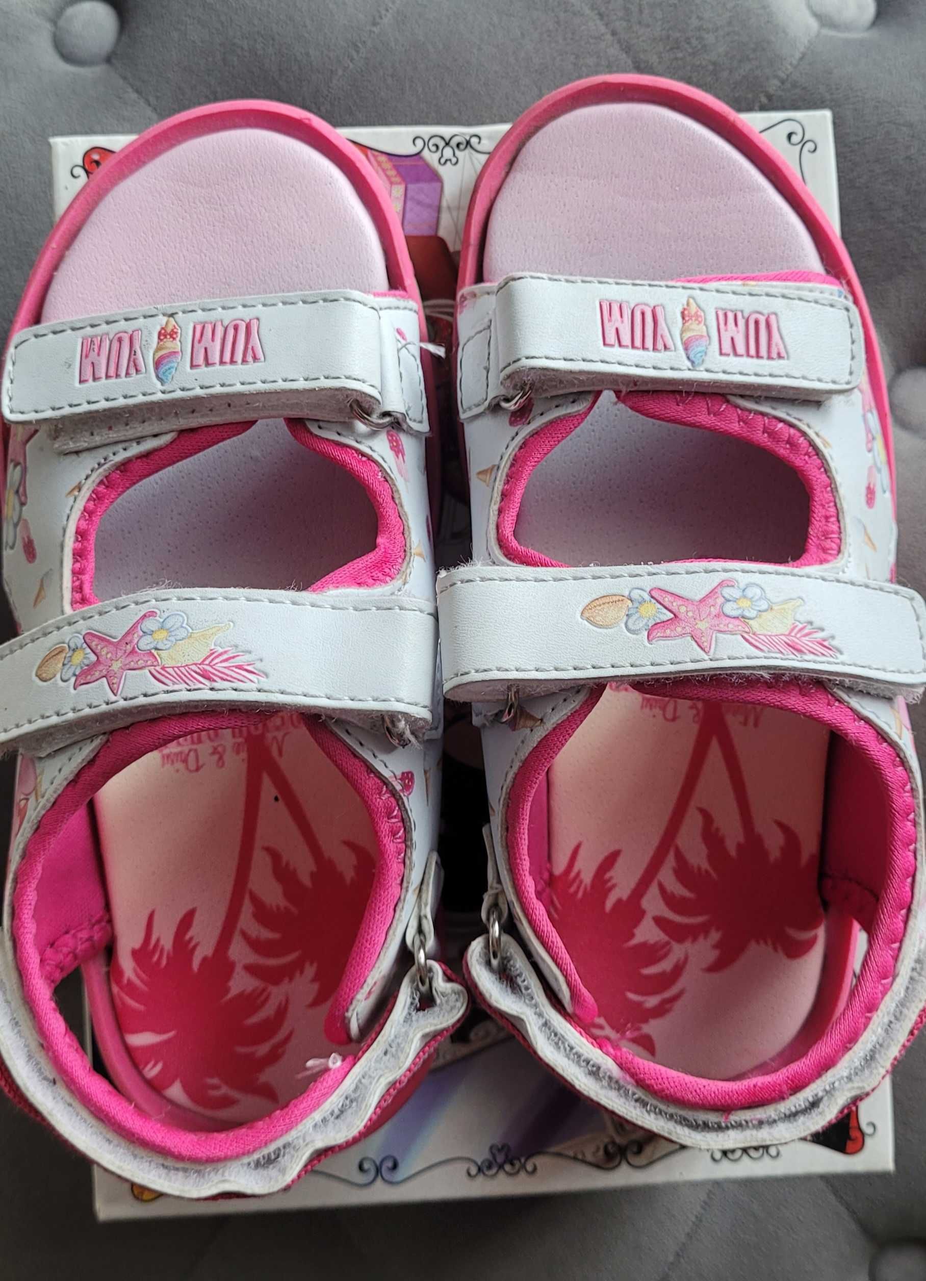 Sandalki dla dziewczynki rozmiar 30