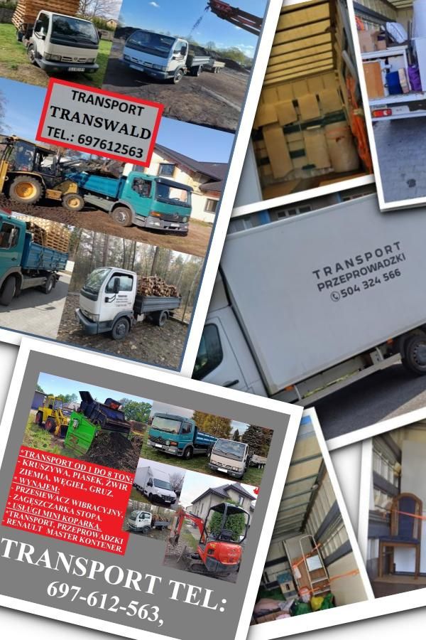 Przeprowadzki transport mebli Rtv agd