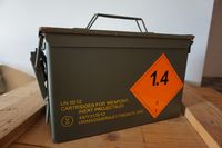 Skrzynka metalowa po amunicji skrzynka wojskowa hermetyczna, walizka