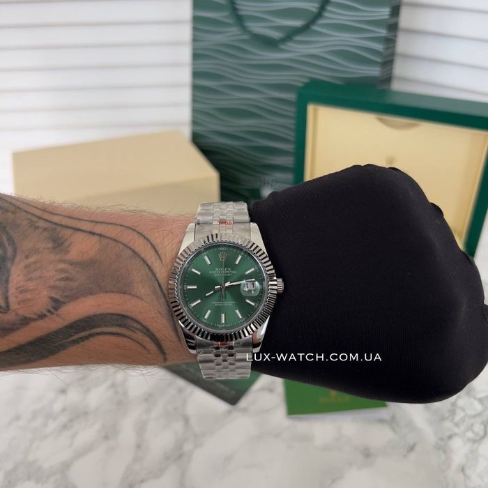 Часы мужские Rolex DateJust 41 Годинник чоловічий Ролекс