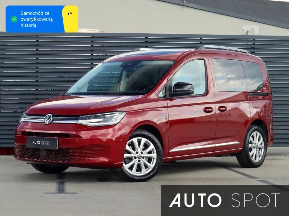 Volkswagen Caddy Style, DSG, Panorama, Kamera, KeyLess, Salon PL, 1 Wł,Serwis ASO