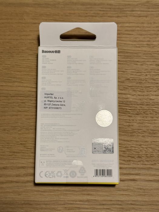 Baseus Kabel USB C PD Certified czarny