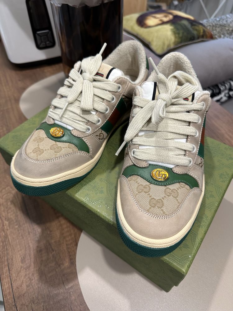 Унісекс Кеди в стилі Gucci Screener Sneaker 40-41 p.