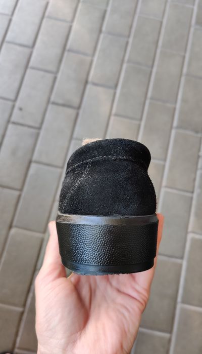 Лоферы мокасины туфли на цигейке