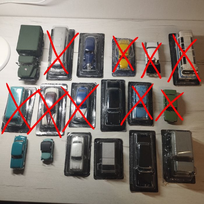 Модели Деагостини 1:43 в идеальном состоянии