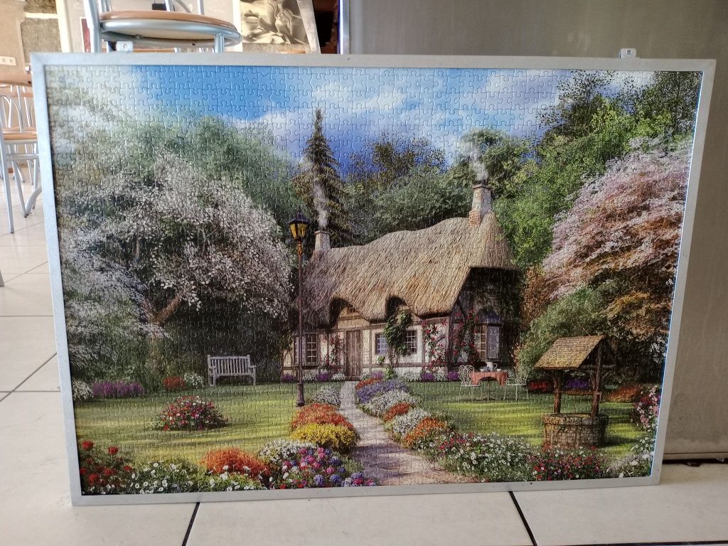 Puzzle montado de 3000 peças