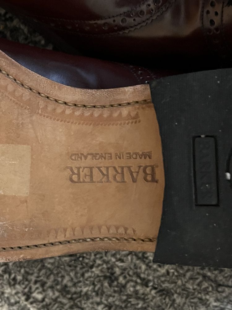 Чоловічі Туфлі Brogue від Barker England