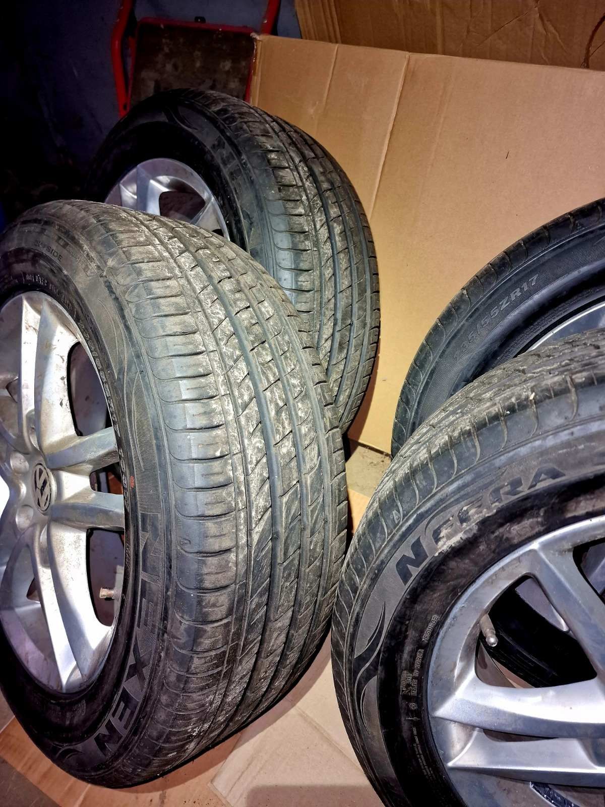 Шины (лето) в комплекте с дисками Nexen NFera Sport SUV 235/55 R17 103