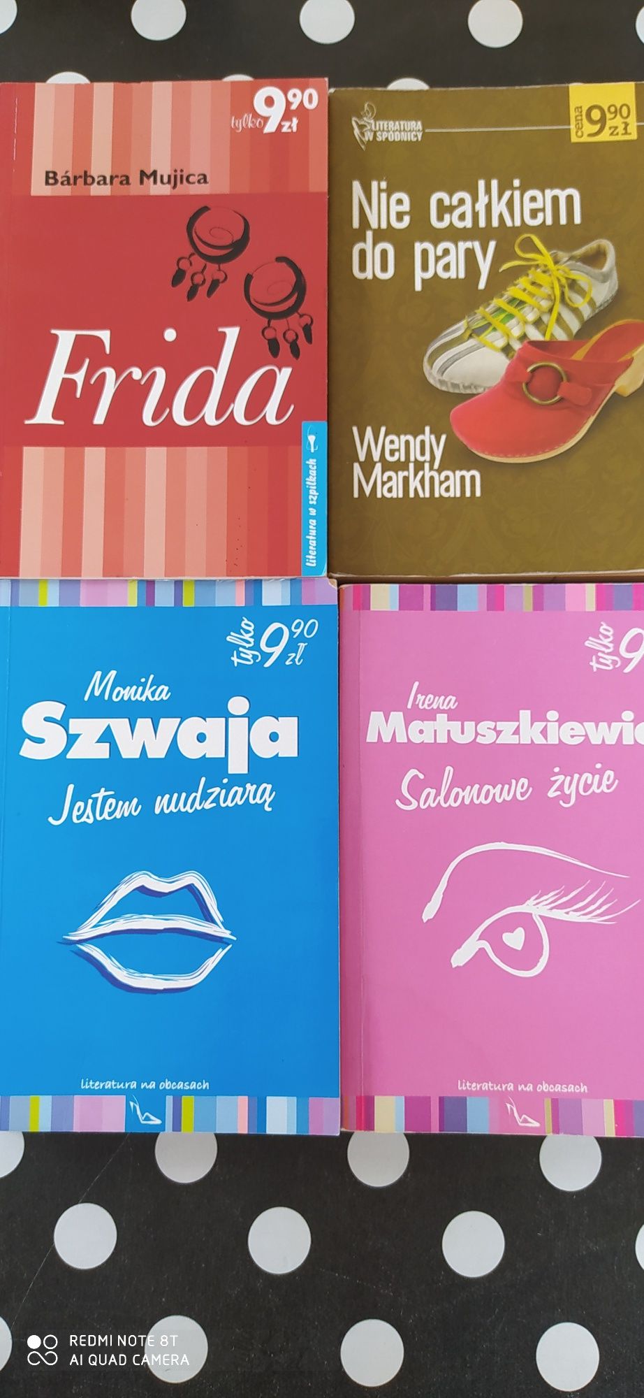 Książki literatura w spódnicy, na obcasach 4 Sztuki za 15 zł