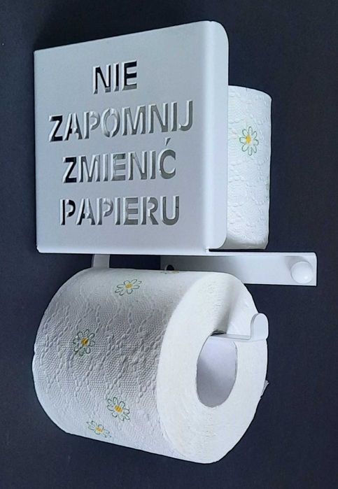 Uchwyt na papier toaletowy