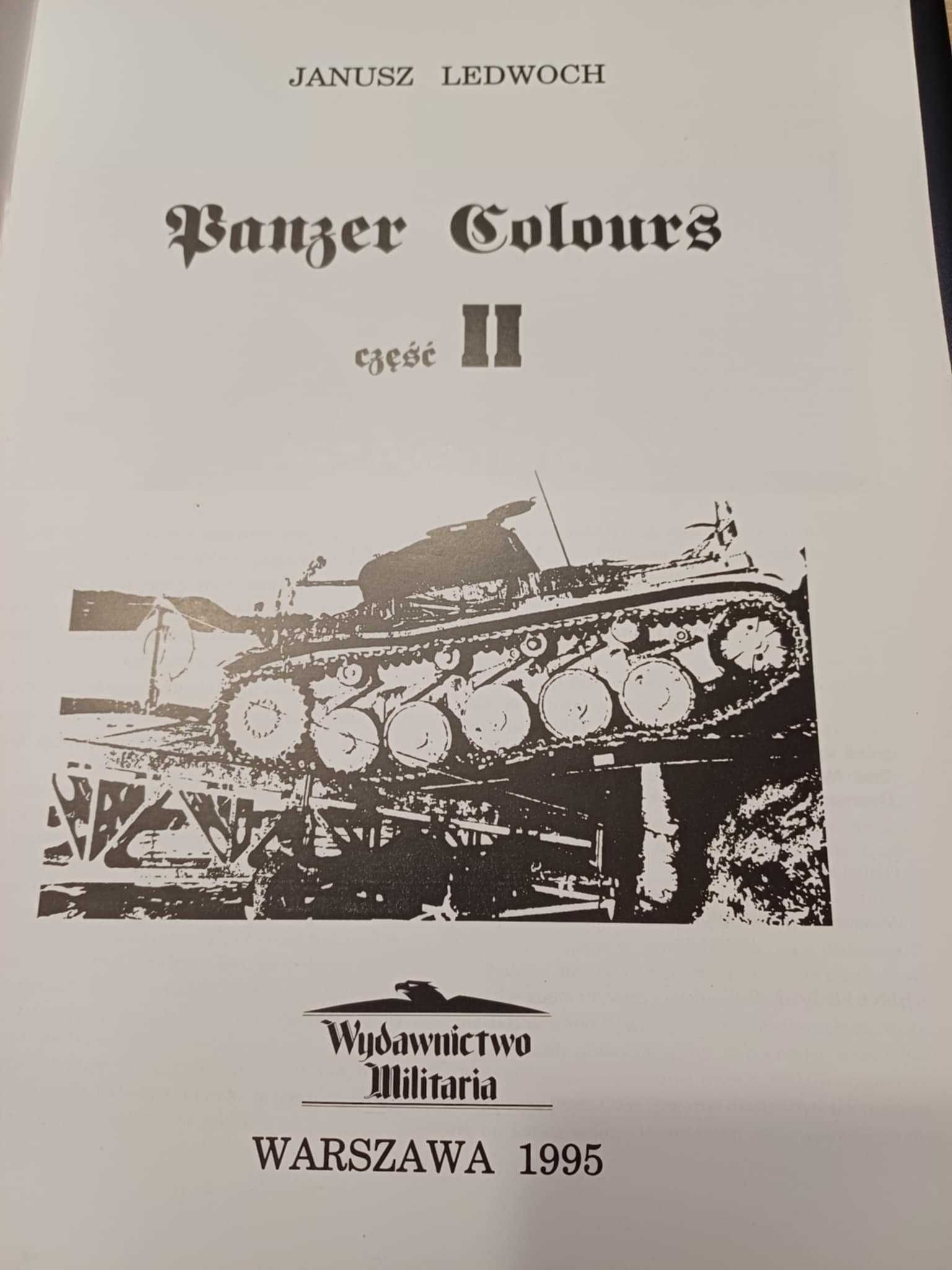 Panzer Colours: Tom 2 Janusz Ledwoch