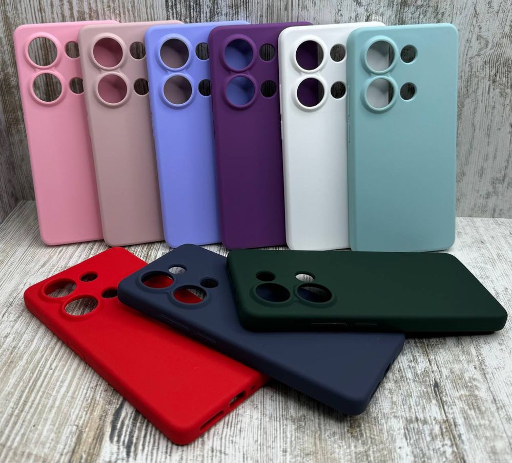 Не пачкаются‼️ Чехол Silicone Case на Redmi Note 13 Pro/ Poco M6 Pro