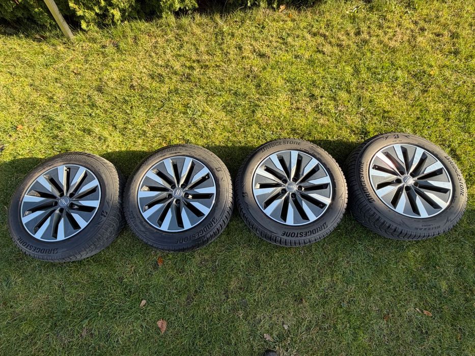4x Koła zimowe oryginał Audi Bridgestone blizzak 225/60R18