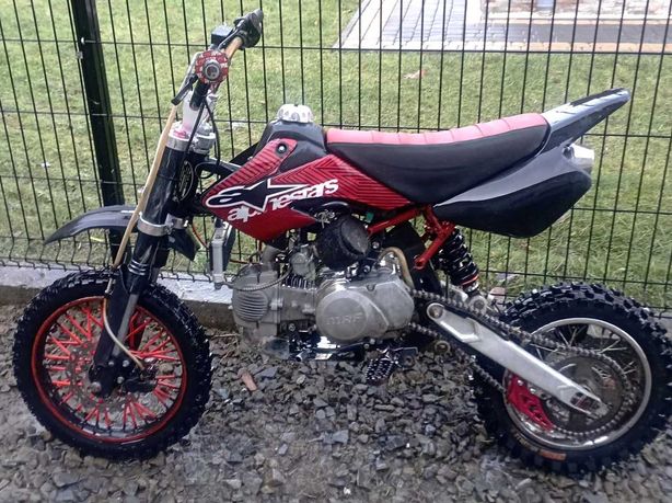 Sprzedam CROSS Pit Bike MRF 140 HQ Stan Bardzo Dobry, Koła 14'' i 12''