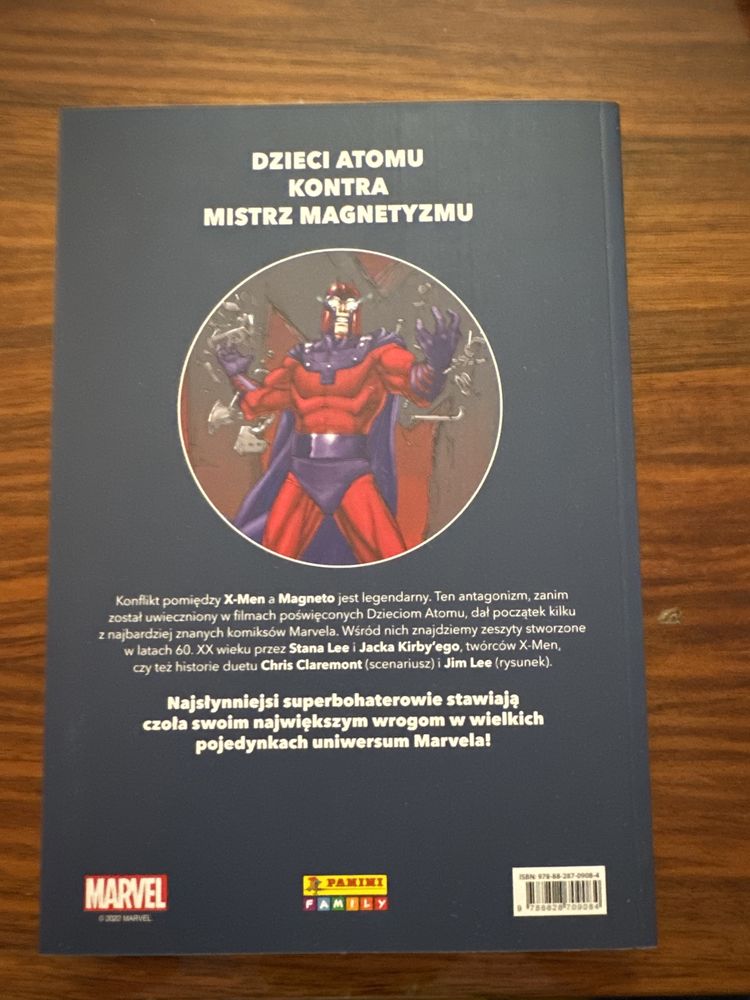 Komiks marvel X-men kontra Magneto wielkie pojedynki kolekcja