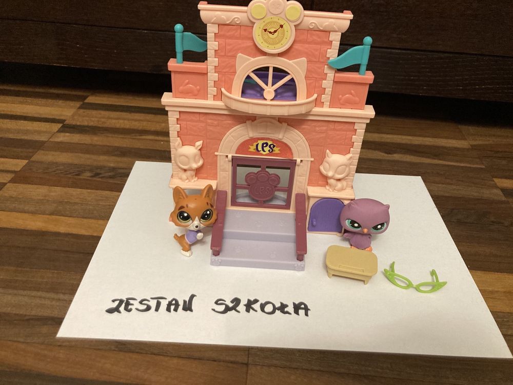 Littlest pet shop-zestaw szkoła