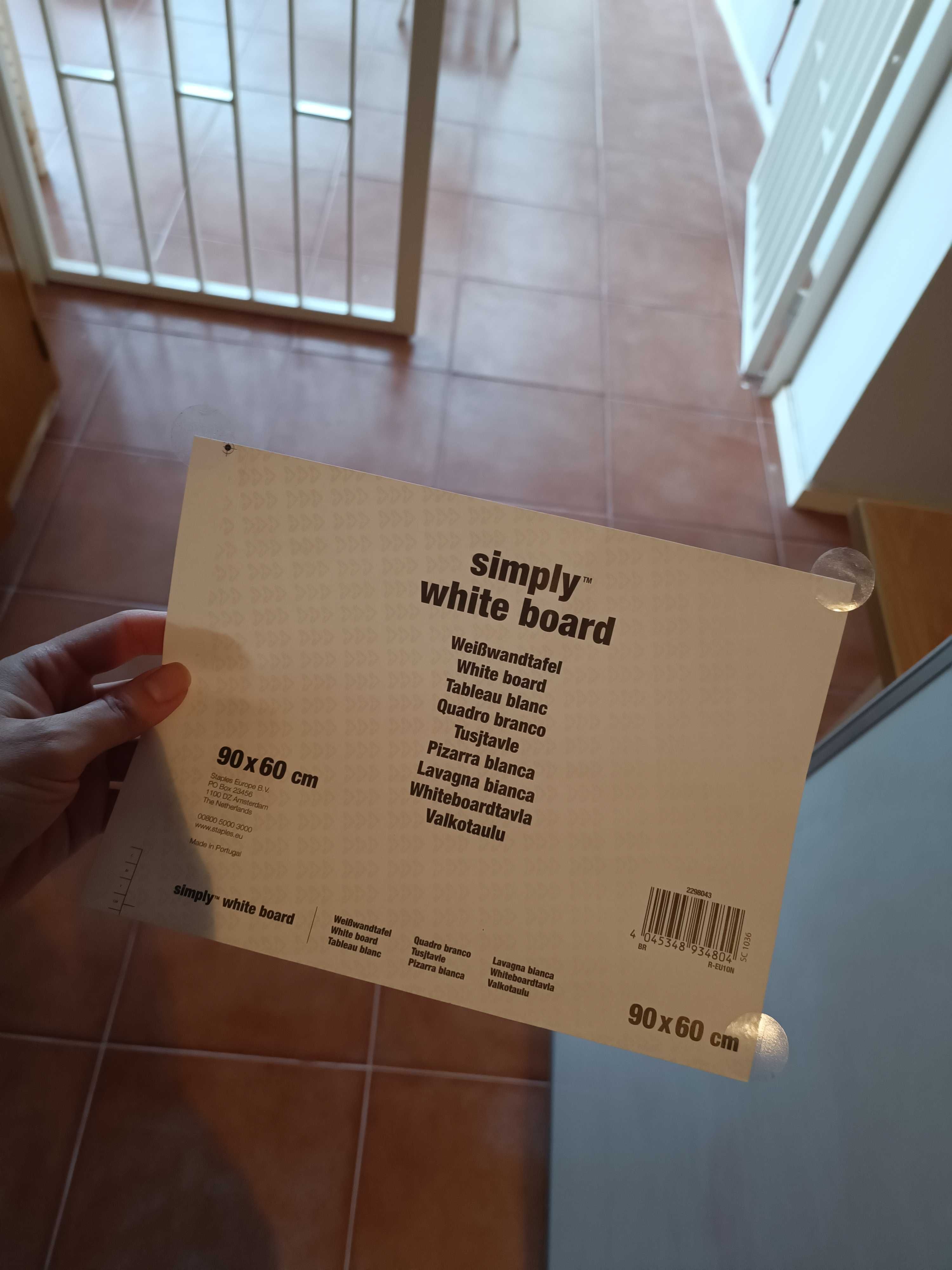 Quadro branco Staples