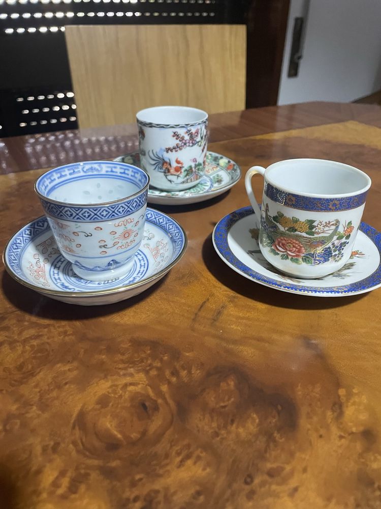 Chávenas de café
