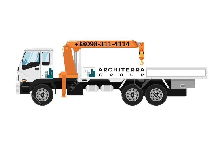 Послуги крана маніпулятора, маніпулятор, вантажні перевезення.