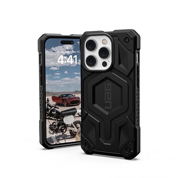 Etui Uag Monarch MagSafe do iPhone 14 Pro Max - czarne
