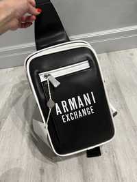 Бананка Armani черная синяя