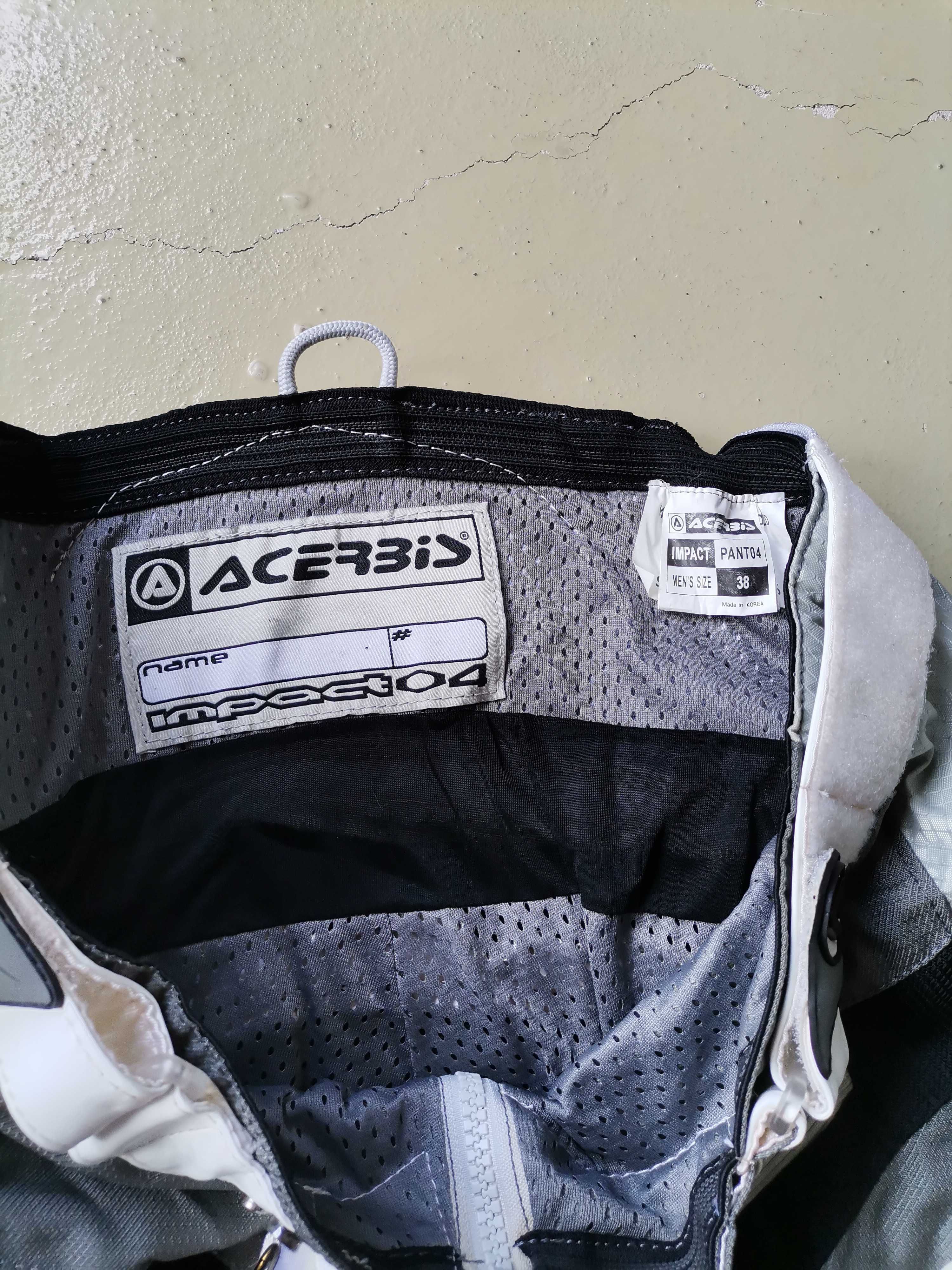 Calças motard acerbis + camisola acerbis