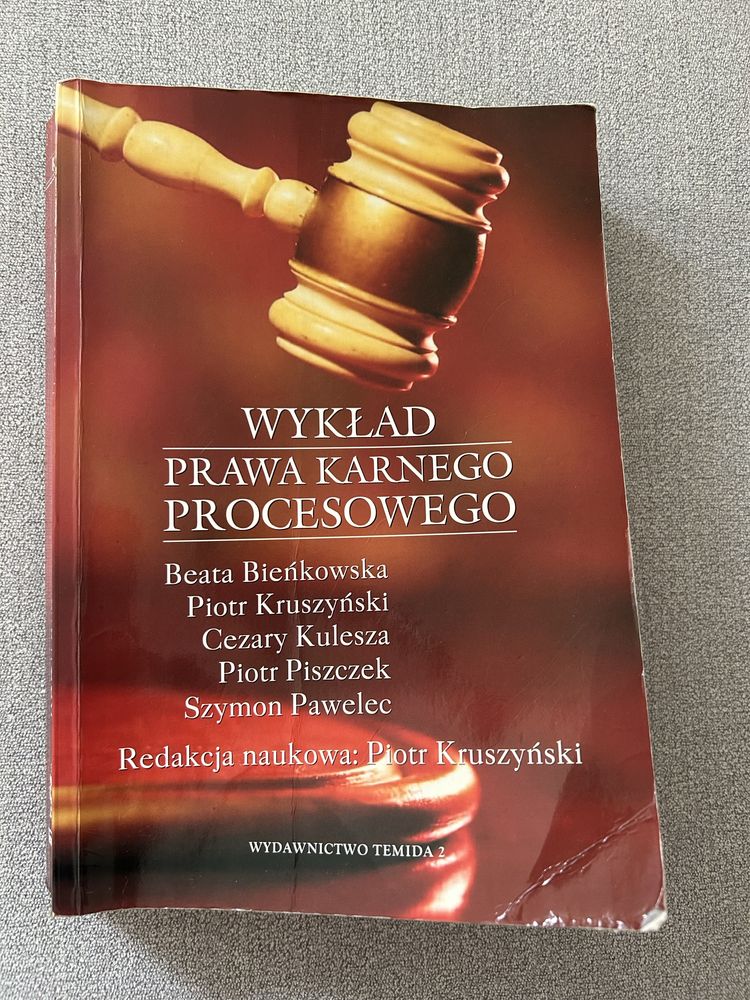 Wykład prawa karnego procesowego Kruszyński Bieńkowska Temida 2