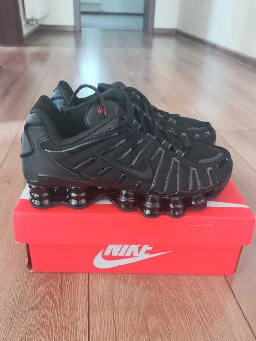 Nike Shox TL black Metal Hematyt Biegania / ROZ.37
