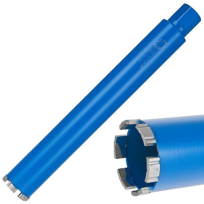 Koronowe wiertło  Wiertnicy Sucho Mokro 62-152mm/ 450mm Serwis Garden