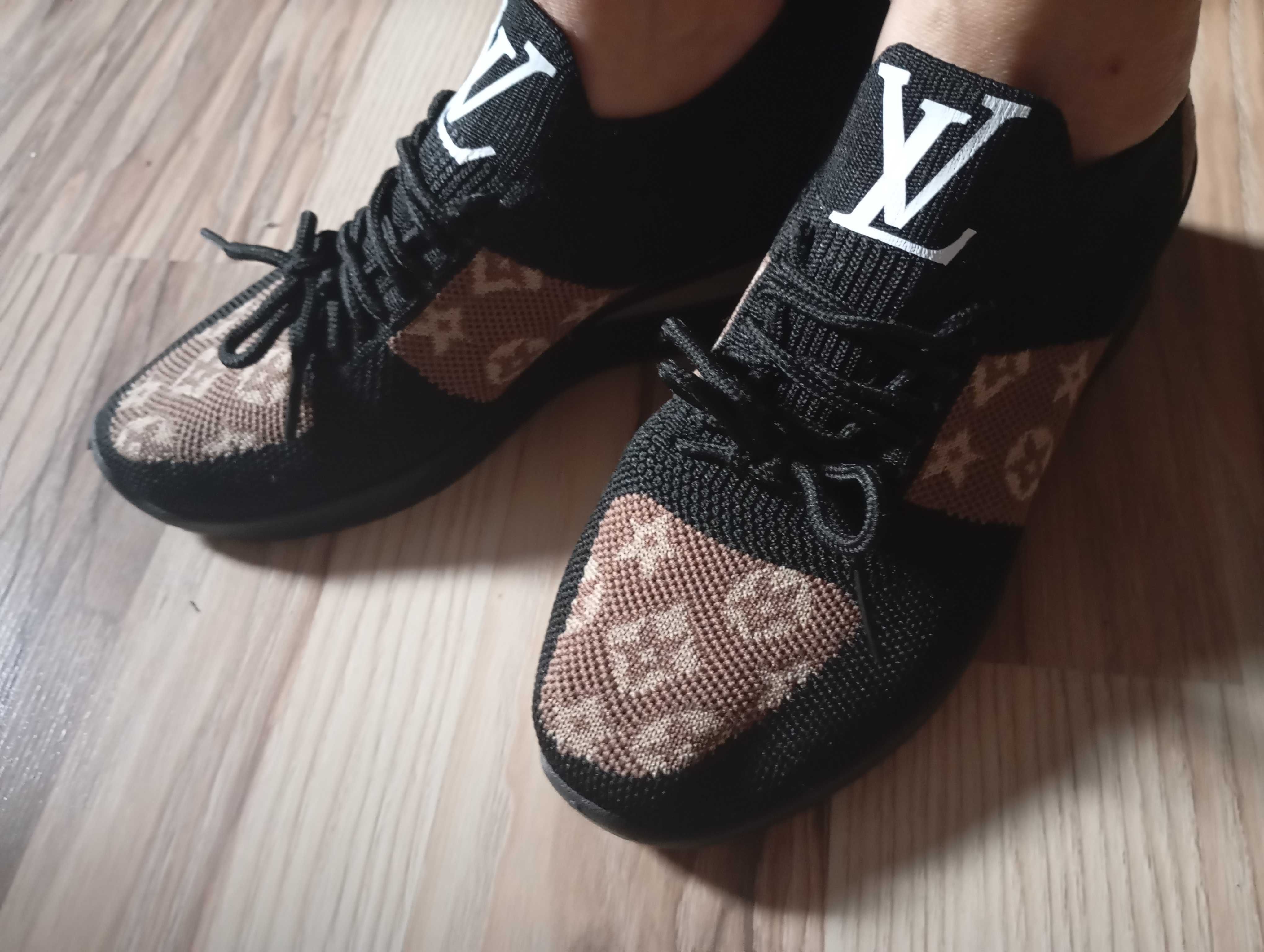 Nowe Buty adidasy koturn Luis Vuitton rozm.38