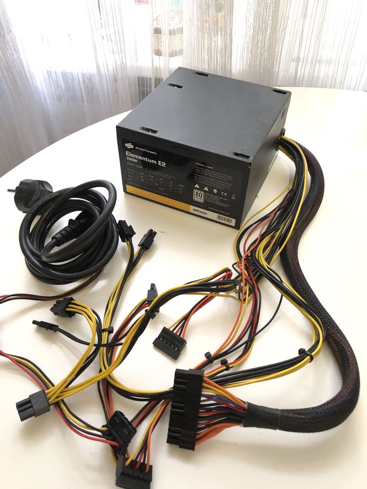 Zasilacz PSU silentium pc Elementum E2 550W