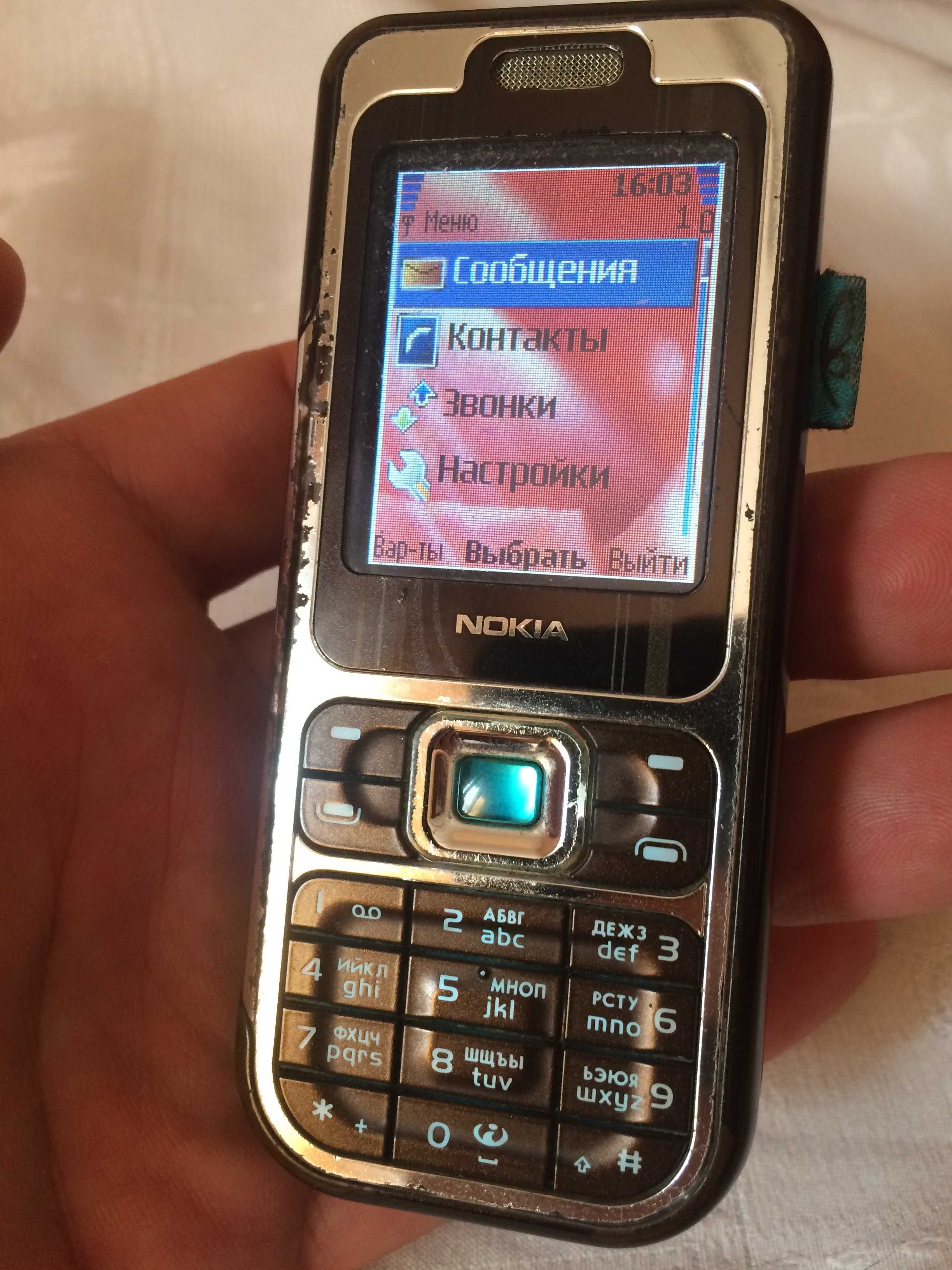 Nokia 7360 made in Germany+ зарядка отл состояние.