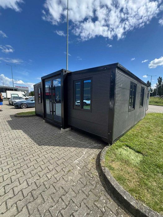 Domek letniskowy 35m2 biurowy mieszkalny całoroczny dom na zgłoszenie