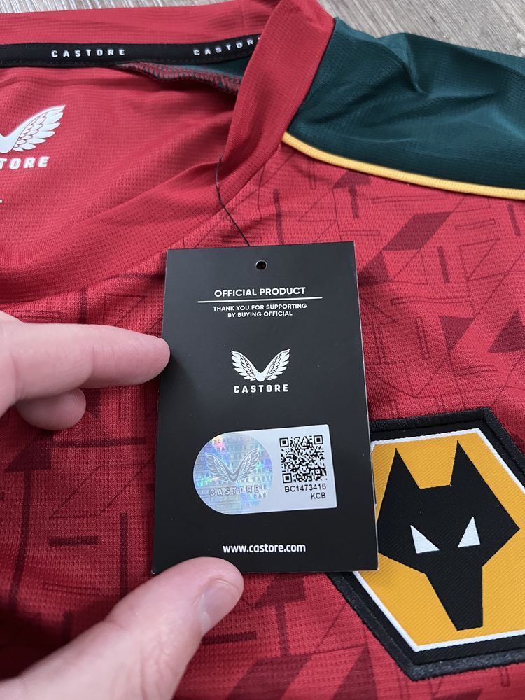 Koszulka Castore Wolverhampton Wanderers FC Wolves 2023/2024 Away