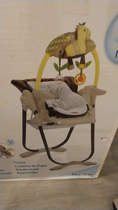 Cadeira refeição Chicco - Polly Magic 0m+ até 12m+