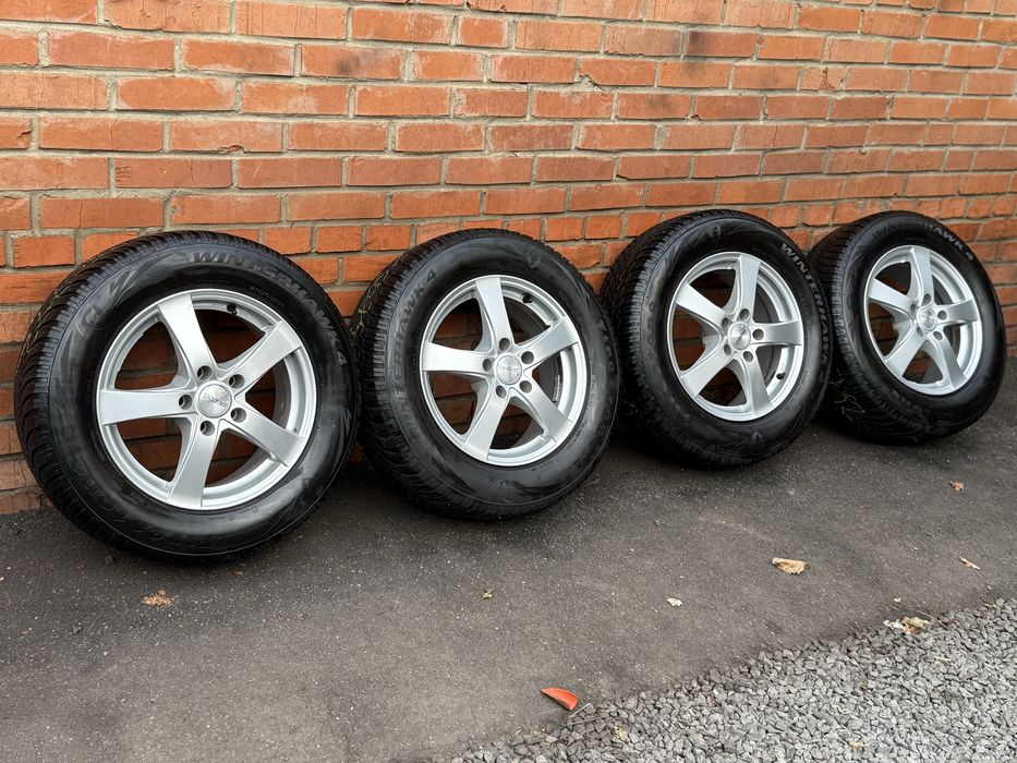 Диски R16 5 114.3 та резина Рено Дастер Ніссан Кашкай зима 215 65 16