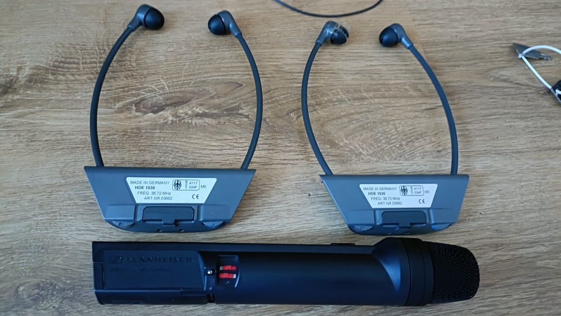 System do oprowadzania wycieczek Sennheiser Ezl 1030 20L słuchawki