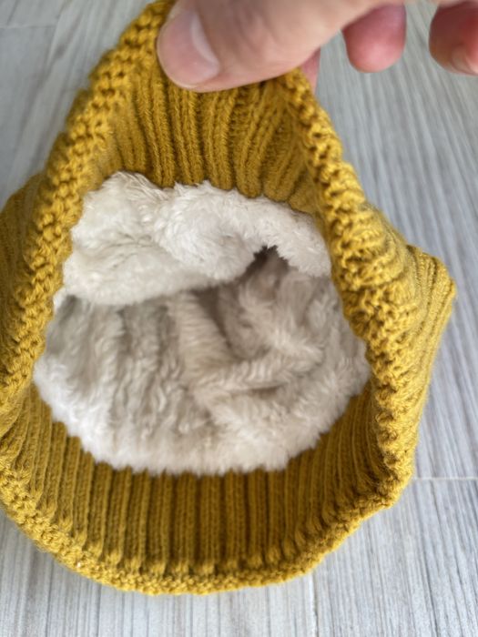 Gorro amarelo, tamanho único
