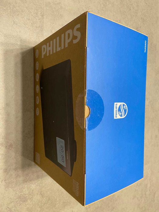 Radio PHILIPS TAR5600 Cyfrowe Przenośne Czarny