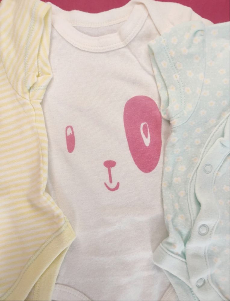 5 bodies menina 1-3 meses