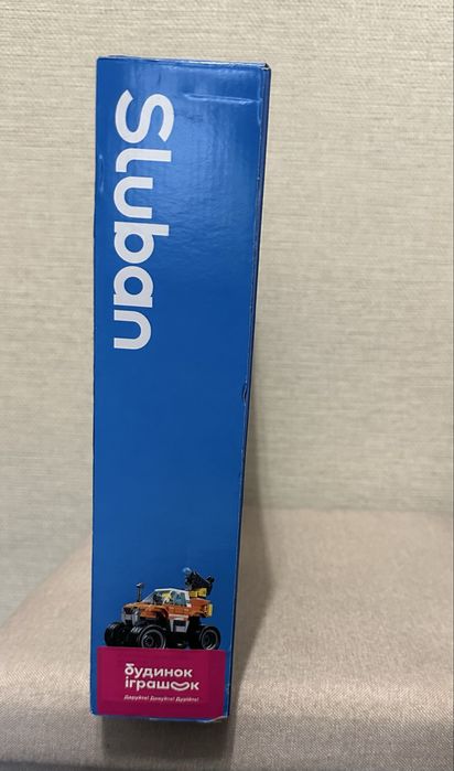 Конструктор SLUBAN машина 2в1 місто спецтехніка