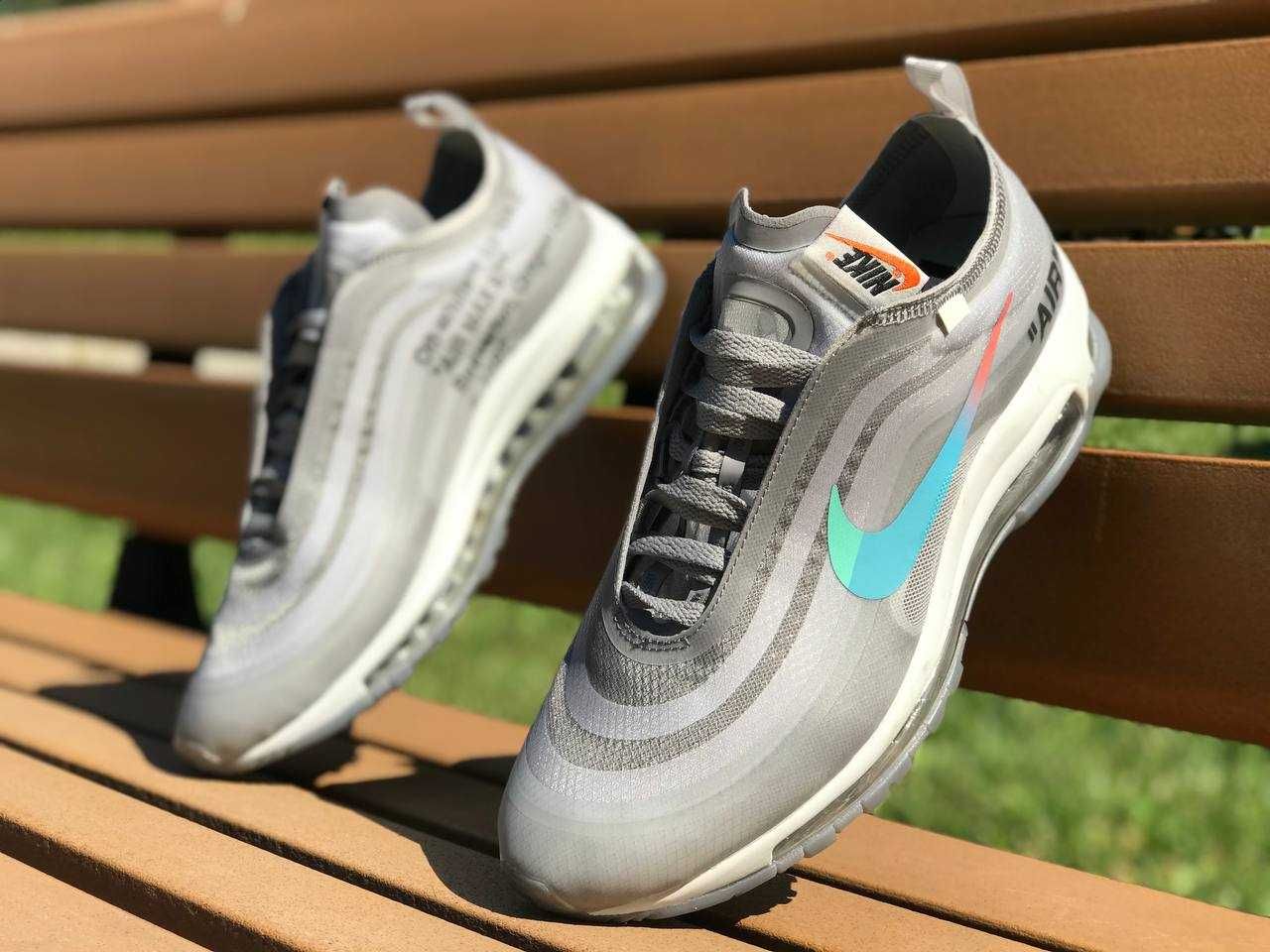 Кроссовки Nike Air Max 97 Off White Gray.