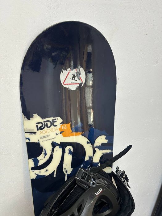 Сноуборд Ride Agenda 161 + крєпи SPI + сумка