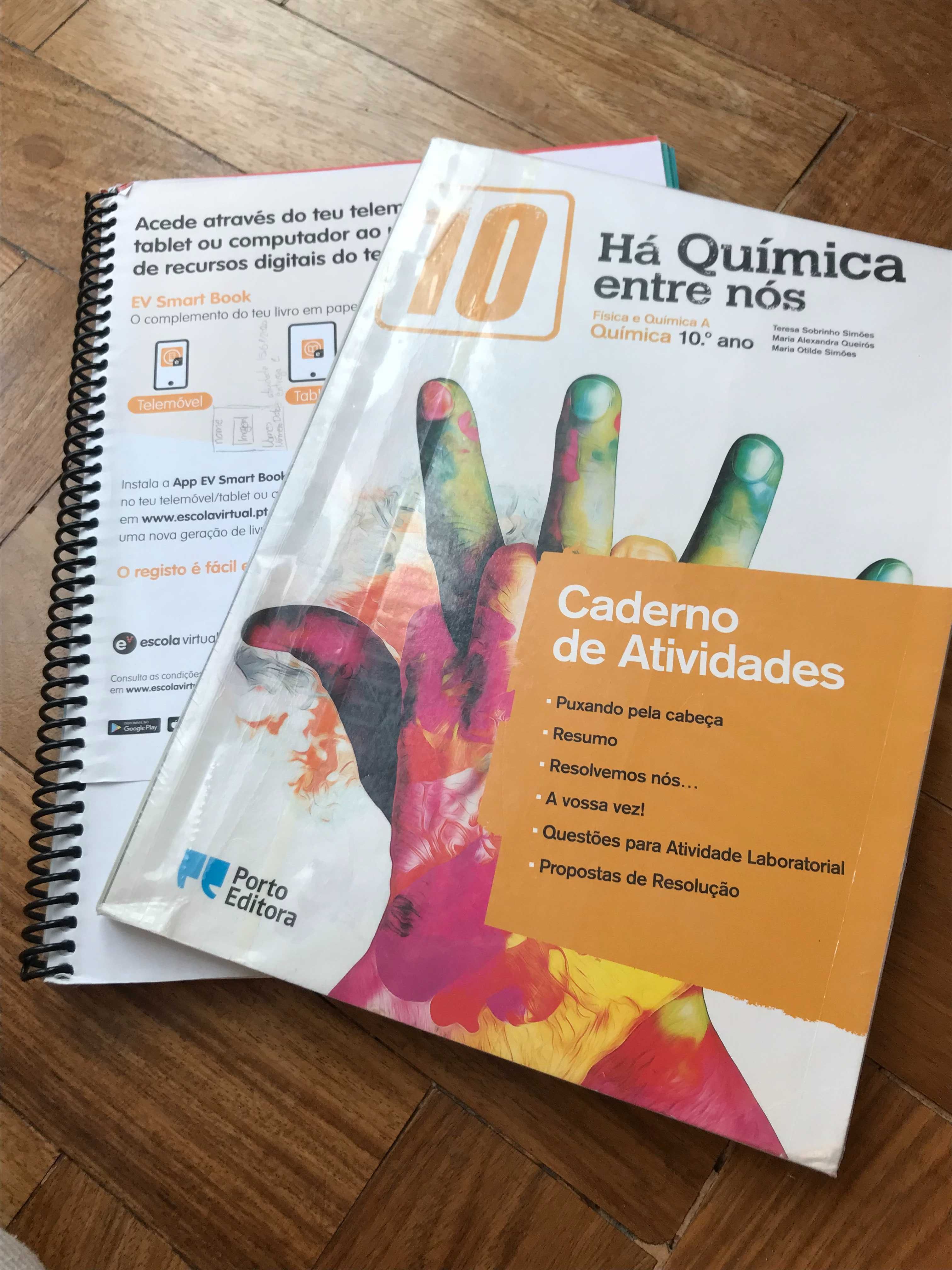 Há Química Entre Nós - 10º Ano - Manual e Caderno de Atividades