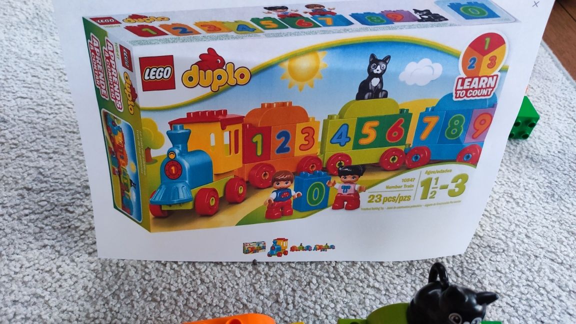 Zestaw LEGO Duplo 10847 cyfry